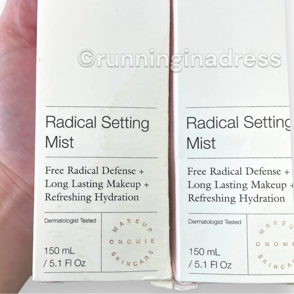 New In Box ONOMIE x Revolve Radical Setting Mist Long Lasting